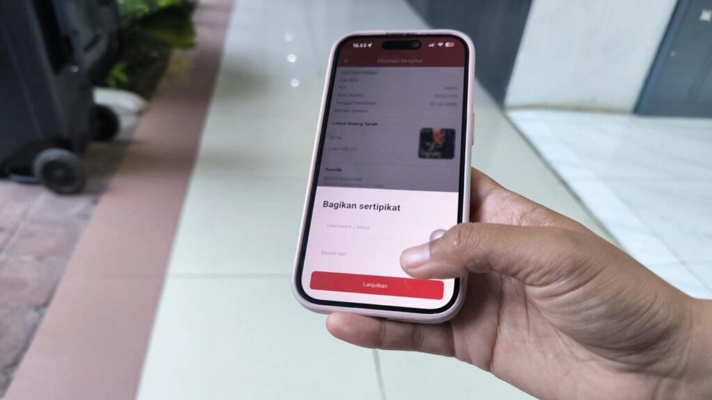 Cek Informasi Tanah Sebelum Membeli, ATR/BPN Ajak Masyarakat Manfaatkan Fitur Berbagi Akses di Sentuh Tanahku 6 103441 1024x576 1