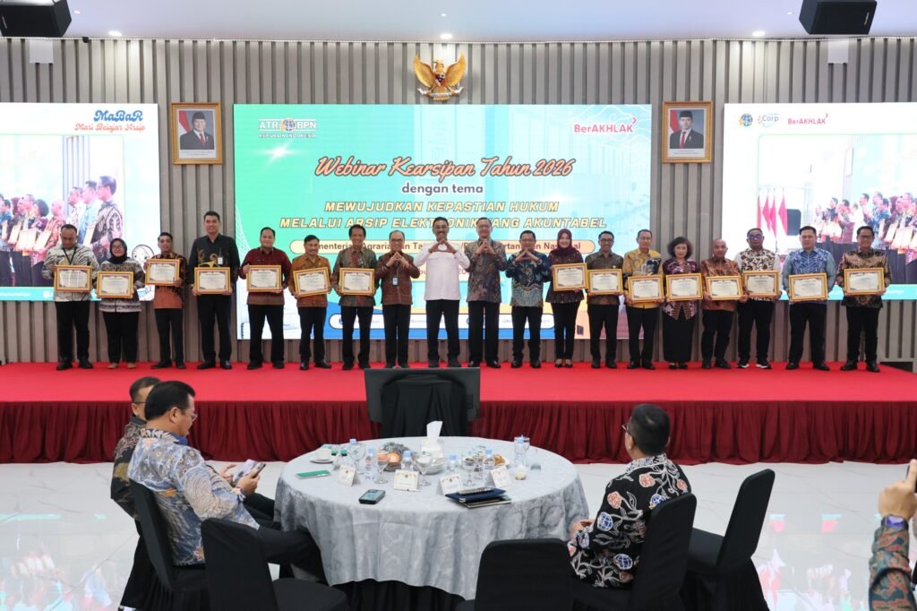 Sekjen ATR/BPN: Arsip Pertanahan Elektronik Sudah Jadi Keniscayaan, Harus Dikelola dengan Baik 6 14657 1024x682 1