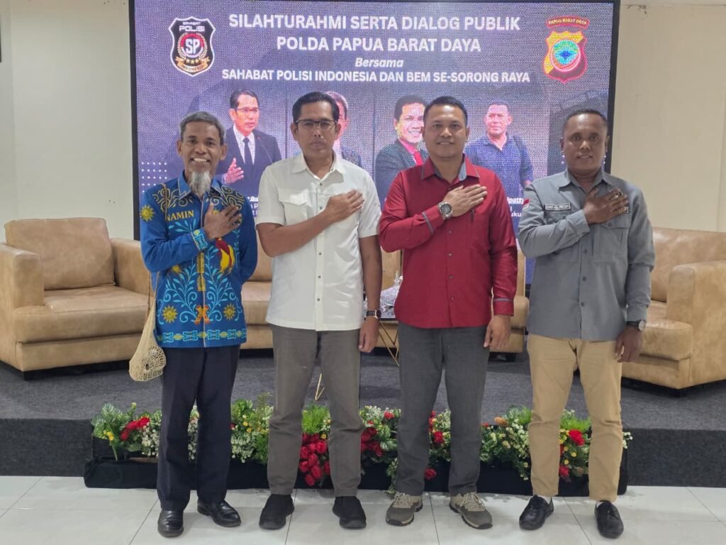 Polda Papua Barat Daya Perkuat Literasi Digital Bersama BEM Se-Sorong Raya 2 166129 1024x768 1