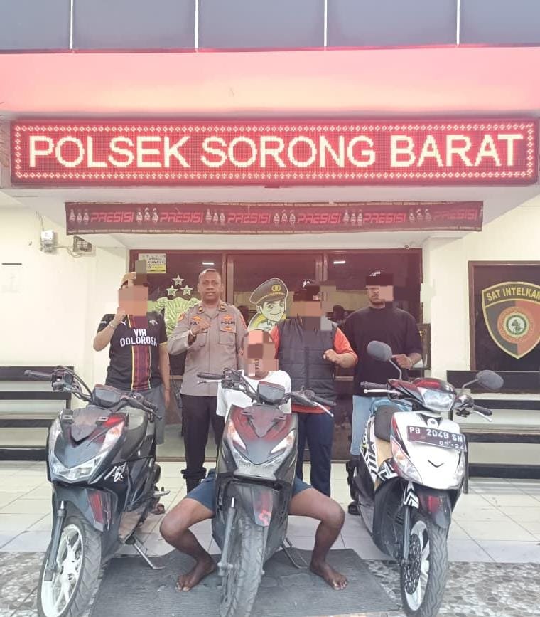 Team Elang Polsek Sorong Barat Ringkus Terduga Pelaku Begal 2 176547