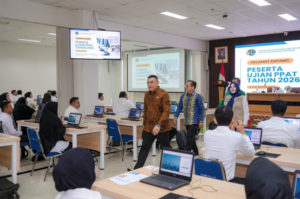 Wamen ATR/BPN Buka Ujian PPAT 2026, Diikuti 7.886 Peserta dari Seluruh Indonesia 2 193477 1024x682 1