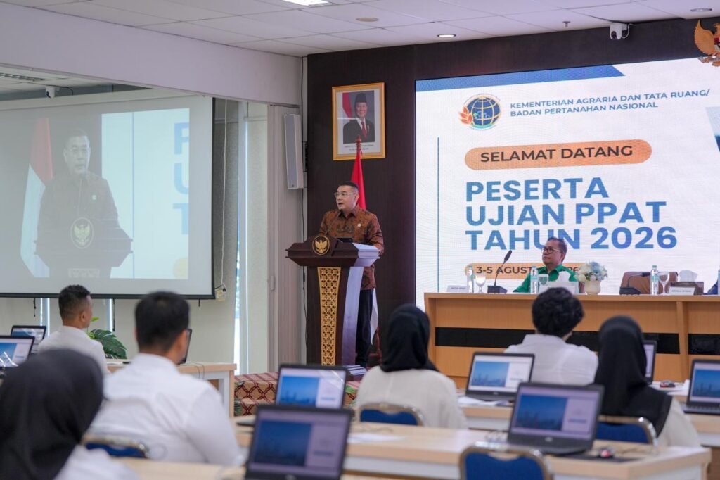 Wamen ATR/BPN Buka Ujian PPAT 2026, Diikuti 7.886 Peserta dari Seluruh Indonesia 6 193480 1024x682 1