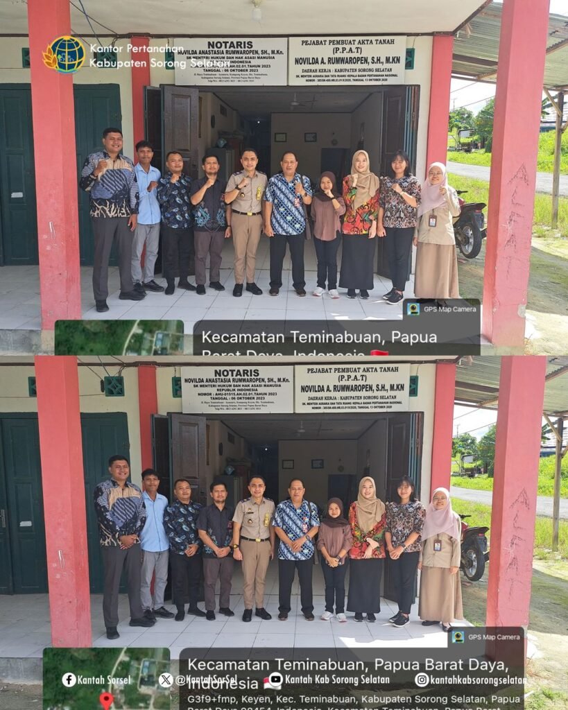 Pembinaan PPAT di Sorong Selatan, BPN Papua Barat Tekankan Profesionalisme dan Tertib Administrasi 1 37958 1 819x1024 1