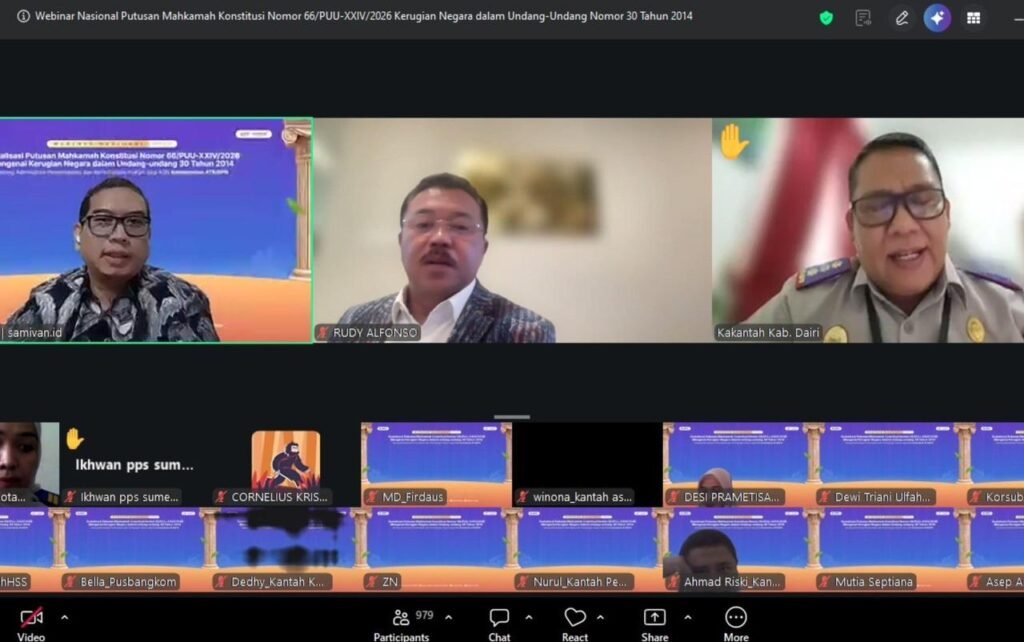 Sekjen ATR/BPN Minta ASN Tak Takut Ambil Keputusan usai Putusan MK Soal Kerugian Negara 6 53190 1024x642 1