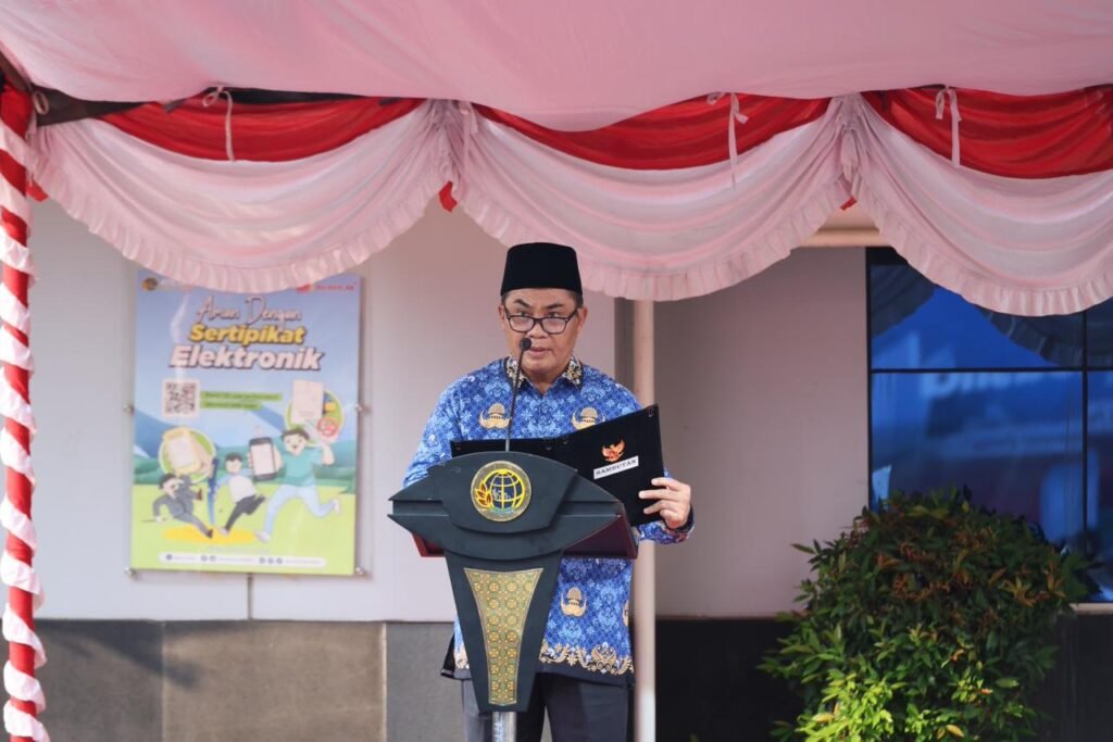 Nilai Pancasila Harus Hadir dalam Pelayanan Publik, ATR/BPN Gelar Upacara Hari Lahir Pancasila 2026 3 61828 1024x683 1