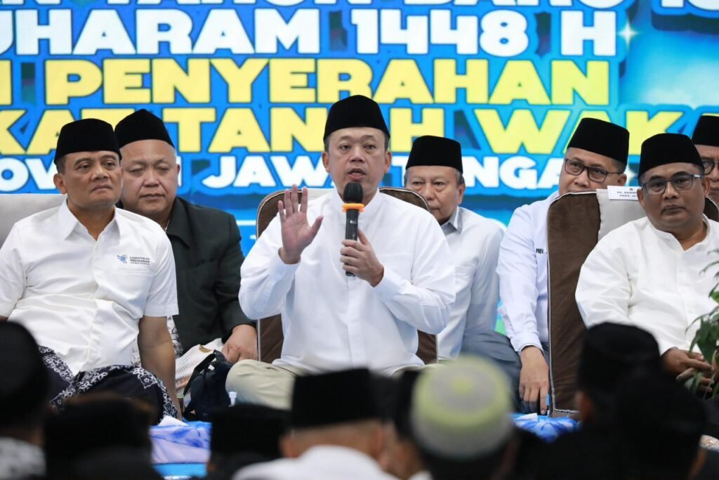 Menteri Nusron Ajak Masyarakat Hijrah ke Arah Lebih Baik di Tahun Baru Islam 1448 H 4 85943 1024x683 1