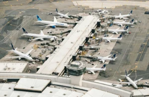 tranportasi demo airport